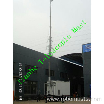 Locking Mast Portable Cellular Tower